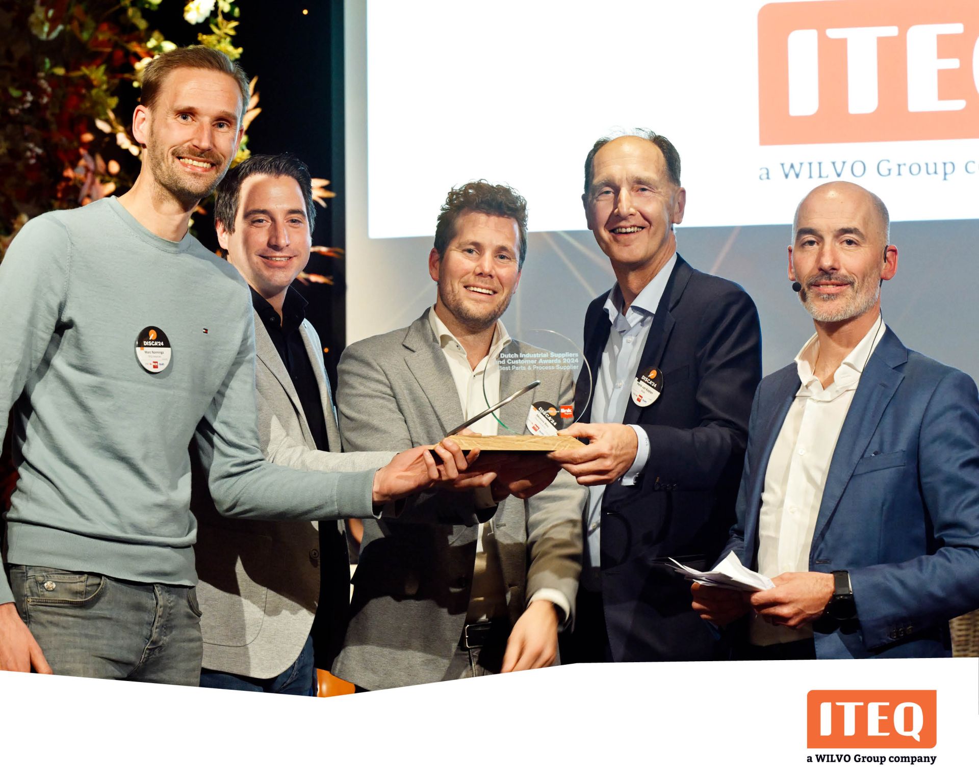 ITEQ awarded with DISCA’24 award